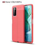 For Huawei Honor V30 / V30 Pro Litchi Texture TPU Shockproof Case(Red)