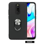 For Xiaomi Redmi 8  360 Rotary Multifunctional Stent PC+TPU Case with Magnetic Invisible Holder(Black)