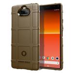 For Sony Xperia 8 Full Coverage Shockproof TPU Case(Brown)