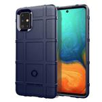 For Galaxy A71  Full Coverage Shockproof TPU Case(Blue)