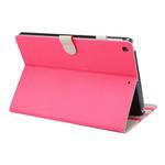 For iPad 10.2 2021 / 2020 / 2019 ENKAY Stand Folio Cover Leather Smart Case with Auto Sleep / Wake-up Function(Rose)