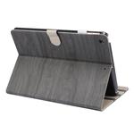 For iPad 10.2 2021 / 2020 / 2019 ENKAY Stand Folio Cover Leather Smart Case with Auto Sleep / Wake-up Function(Grey)