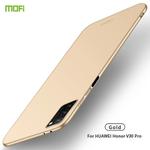 For Huawei Honor V30 Pro MOFI Frosted PC Ultra-thin Hard Case(Gold)