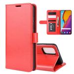 For Galaxy S20+ R64 Texture Single Horizontal Flip Protective Case with Holder & Card Slots & Wallet& Photo Frame(Red)