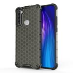 For Xiaomi Redmi Note 8T Shockproof Honeycomb PC + TPU Case(Grey)