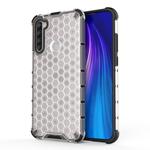 For Xiaomi Redmi Note 8T Shockproof Honeycomb PC + TPU Case(White)