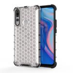 For Huawei Y9 Prime (2019)  Shockproof Honeycomb PC + TPU Case(White)