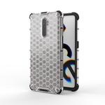 For OPPO Realme X2 Pro Shockproof Honeycomb PC + TPU Case(White)