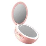 Makeup Mirror And Bluetooth Speaker For Fill Light Lamp(Pink)