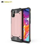 For Galaxy A71 Magic Armor TPU + PC Combination Case(Rose Gold)