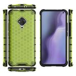 For Vivo S5  Shockproof Honeycomb PC + TPU Case(Green)