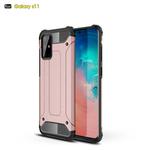 For Galaxy S20+ Magic Armor TPU + PC Combination Case(Rose Gold)