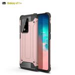 For Galaxy S20 Ultra Magic Armor TPU + PC Combination Case(Rose Gold)