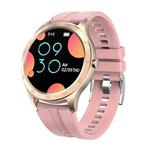 S20 1.28inch TFT Color Screen Smart Watch IP67 Waterproof,Support Call Reminder /Heart Rate Monitoring/Blood Pressure Monitoring/Blood Oxygen Monitoring/Sleep Monitoring(Pink)