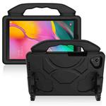 For Samsung Galaxy Tab A 8.0 (2019) / T290 EVA Shockproof Protective Case with Thumb Holder(Black)