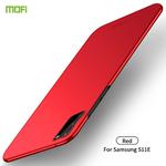 For Galaxy S20 MOFI Frosted PC Ultra-thin Hard Case(Red)