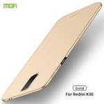 For Xiaomi RedMi K30 MOFI Frosted PC Ultra-thin Hard Case(Gold)