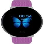 D19 1.3inch TFT Color Screen Smart Watch,Support Call Reminder /Heart Rate Monitoring/Blood Pressure Monitoring/Blood Oxygen Monitoring/Sleep Monitoring(Purple)