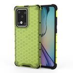 For Huawei P40 Shockproof Honeycomb PC + TPU Case(Green)