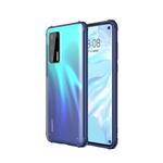 For Huawei P40 Four-corner Shockproof TPU + PC Protective Case(Blue)