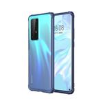 For Huawei P40 Pro Four-corner Shockproof TPU + PC Protective Case(Blue)