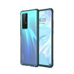 For Huawei P40 Pro Four-corner Shockproof TPU + PC Protective Case(Green)