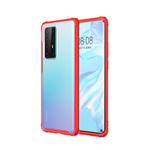 For Huawei P40 Pro Four-corner Shockproof TPU + PC Protective Case(Red)