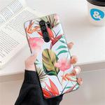For Xiaomi Redmi Note 8 Pro Smooth Flower Series IMD TPU Mobile Phone Case(Strelitzia KF5)