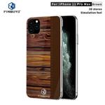 For iPhone 11 Pro Max For  iPhone 11 Pro Max PINWUYO Pindun Series Slim 3D Call Flashing PC All-inclusive Waterproof Shockproof Protection Case(Brown)