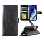 For Xiaomi Mi 9 Pro Crazy Horse Texture Leather Horizontal Flip Protective Case with Holder & Card Slots & Wallet & Photo Frame(Black)
