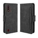 For Galaxy A01 Wallet Style Skin Feel Calf Pattern Leather Case with Separate Card Slots & Holder & Wallet & Photo Frame(Black)