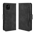 For Galaxy M60S / A81 / Note 10 Lite Wallet Style Skin Feel Calf Pattern Leather Case with Separate Card Slots & Holder & Wallet & Photo Frame(Black)
