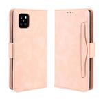For Galaxy M60S / A81 / Note 10 Lite Wallet Style Skin Feel Calf Pattern Leather Case with Separate Card Slots & Holder & Wallet & Photo Frame(Pink)