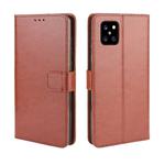 For Galaxy A81/M60S/Note 10 Lite Retro Crazy Horse Texture Horizontal Flip Leather Case with Holder & Card Slots & Photo Frame(Brown)