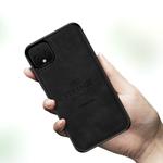 For Google Pixel 4 XL PINWUYO Zun Series PC + TPU + Skin Patch Waterproof Anti-fall All-inclusive Protective Shell(Black)