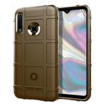 For Galaxy A70e Full Coverage Shockproof TPU Case(Brown)