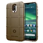 For Nokia 3.2 Full Coverage Shockproof TPU Case(Brown)