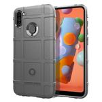 For Galaxy A11  Full Coverage Shockproof TPU Case(Grey)