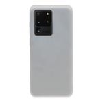 For Galaxy S20 Ultra Frosted Candy-Colored Ultra-thin TPU Phone Case(White)