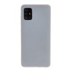 For Galaxy A51 Frosted Candy-Colored Ultra-thin TPU Phone Case(White)