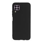 For Huawei Nova 6 SE / P40 Lite / Nova 7i Frosted Candy-Colored Ultra-thin TPU Phone Case(Black)