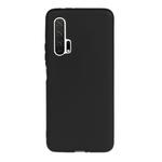 For Huawei Nova 6 Frosted Candy-Colored Ultra-thin TPU Phone Case(Black)