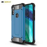 For Motorola Moto E 2020 Magic Armor TPU + PC Combination Case(Blue)