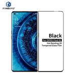 For OPPO Find X2 PINWUYO 9H 3D Hot Bending Tempered Glass Film(Black)