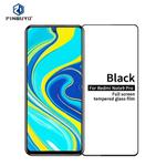 For RedMi Note9 pro PINWUYO 9H 2.5D Full Screen Tempered Glass Film(Black)