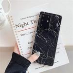 For Galaxy A71 High Quality TPU Smooth Marbled IMD Mobile Phone Case(Black F30)