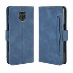 For Xiaomi Redmi Note 9 Pro / Note 9s / Note 9 Pro Max  Wallet Style Skin Feel Calf Pattern Leather Case with Separate Card Slot(Blue)