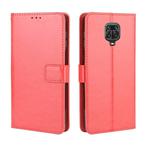 For Xiaomi Redmi Note 9 Pro / Note 9s / Note 9 Pro Max Retro Crazy Horse Texture Horizontal Flip PU Leather Case with Holder & Card Slots & Photo Frame(Red)