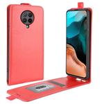 For Xiaomi Redmi K30 Pro R64 Texture Single Vertical Flip Leather Protective Case with Card Slots & Photo Frame(Red)