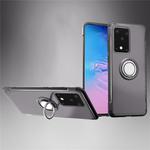 For Galaxy S20 UItra Magnetic 360 Degree Rotation Ring Armor Protective Case(Grey)